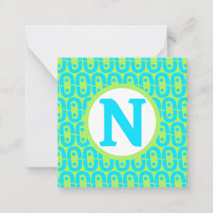 modern colourful pattern card