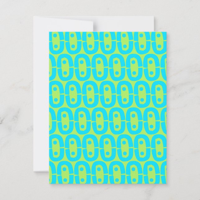 modern colourful pattern card (Front)