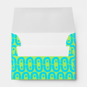 modern colourful pattern envelope