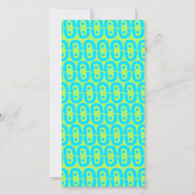 modern colourful pattern holiday card (Front)