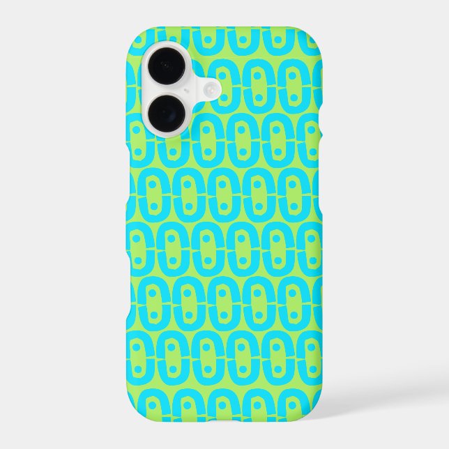 modern colourful pattern iPhone case (Back)