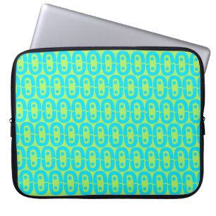 modern colourful pattern laptop sleeve