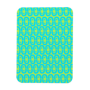 modern colourful pattern magnet