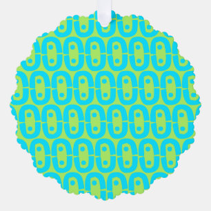 modern colourful pattern ornament card