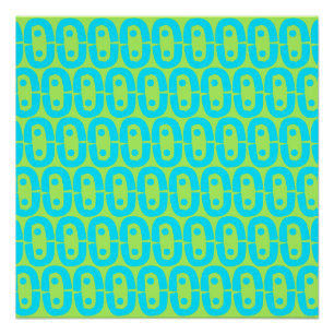 modern colourful pattern poster