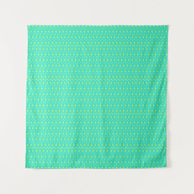 modern colourful pattern tapestry (Front)