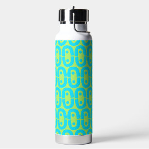 modern colourful pattern water bottle