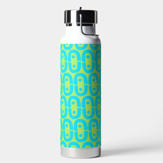 modern colourful pattern water bottle (Left)