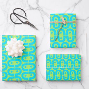 modern colourful pattern wrapping paper sheet