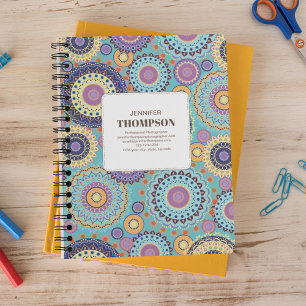 Modern Colourful Personalized Geometric Planner
