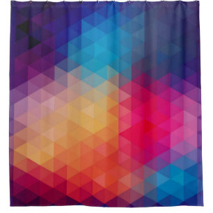 Modern Colourful Polygonal Seamless Pattern