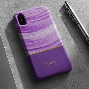 Modern Colourful Purple iPhone 16 Case