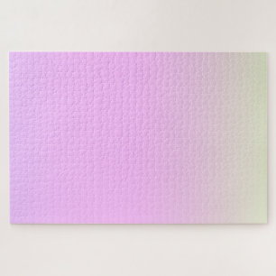 Modern colourful Rainbow gradient Watercolor  Jigsaw Puzzle