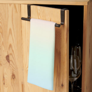 Modern colourful Rainbow gradient Watercolor paste Kitchen Towel