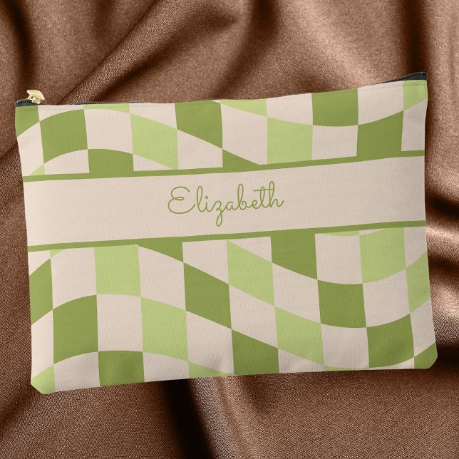 Modern Colourful Simple Abstract Pattern Accessory Pouch (Creator Uploaded)