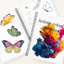 Modern colourful Sketch and painting artist