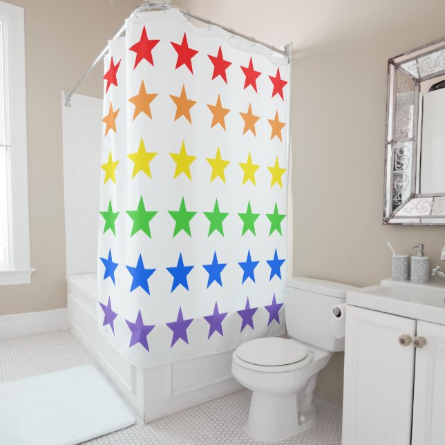Modern Colourful Starry Pattern (In Situ)