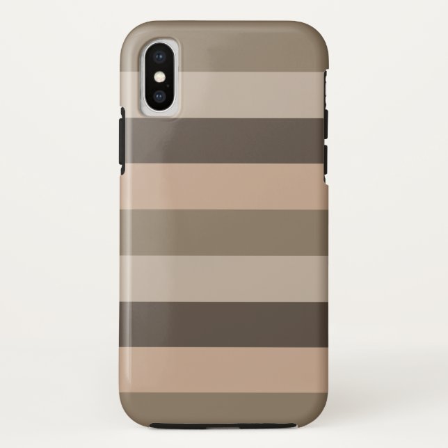 Modern colourful striped pattern Case-Mate iPhone case (Back)