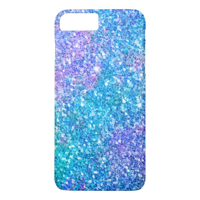 Modern Colourful Trendy Glitter Print Case-Mate iPhone Case (Back)