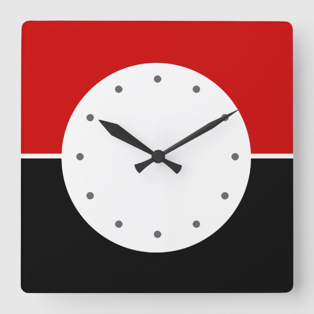 Modern Colourful Wall Clocks (Front)