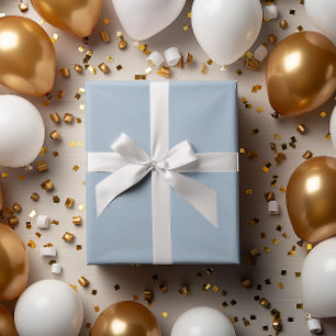 Modern Colours Breezy Baby Blue Wrapping Paper Rol