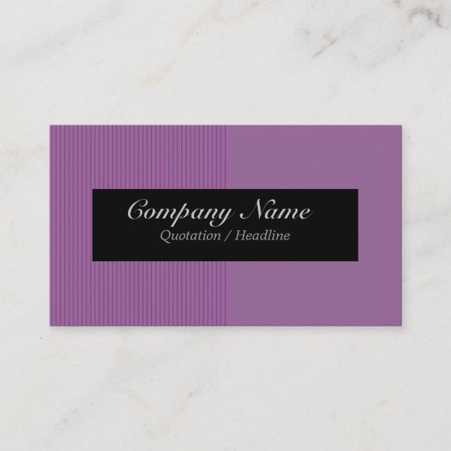 Modern Colours Business Card (Front)