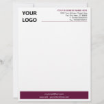 Modern Colours Business Office Letterhead with Log<br><div class="desc">Modern Colours Design Your Business Office Letterhead with Logo - Add Your Logo - Image / Business Name - Company / Address - Contact Information - Resize and move or remove and add elements / text with customization tool. Choose favourite elements and text colours / font / size ! Good...</div>