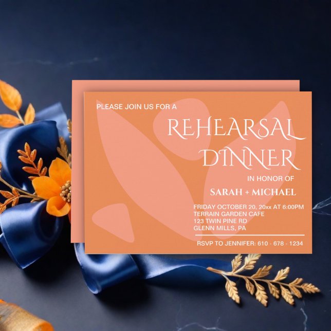 Modern Colours Collage Rehearsal Dinner Invitation (Creator Uploaded)