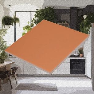 Modern Colours - Earthy Orange Purple Ceramic Tile