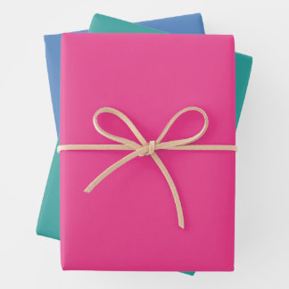Modern Colours - Set 11 Wrapping Paper Sheets