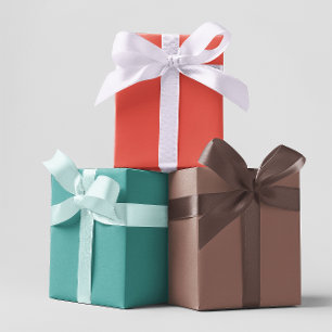 Modern Colours - Set 5 Wrapping Paper Sheets