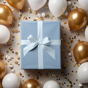 Modern Colours  Simple Blue Sky Wrapping Paper Rol