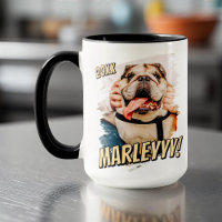 Modern Comic Simple Grunge Custom Pet Photo