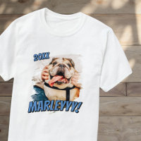 Modern Comic Simple Grunge Custom Pet Photo