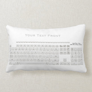 Modern Computer Keyboard Lumbar Pillow