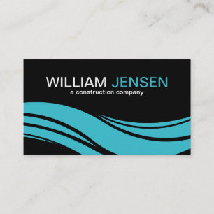 Modern Construction Business Cards