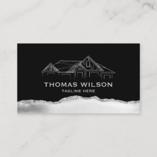 Modern Construction Handyman Carpenter Tools Busin Business Card
