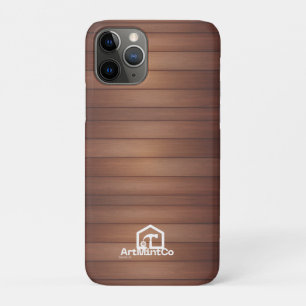 Modern Construction Handyman Carpenter Tools Wood iPhone 11 Pro Case