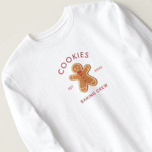 Modern Cookies Baking Crew Christmas Sweatshirt