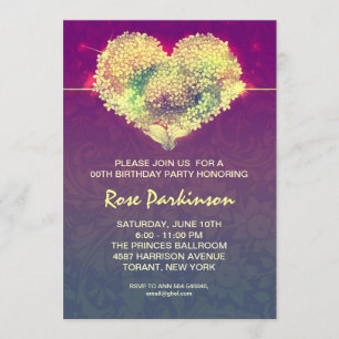 modern cool birthday invitation