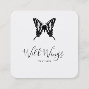 Modern Cool  Butterflies Calling Card
