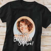 Modern Cool Fun Custom Photo Birthday Greeting