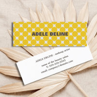 Modern Cool Gold Dots Makeup Artist