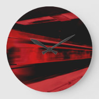 Modern, cool motion concept in red and black