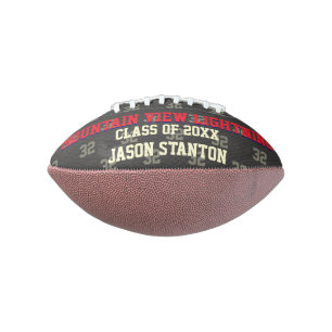 Modern Cool Personalized Name Jersey Number Football