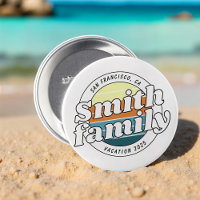 Modern Cool Simple Colourful Family Vacation
