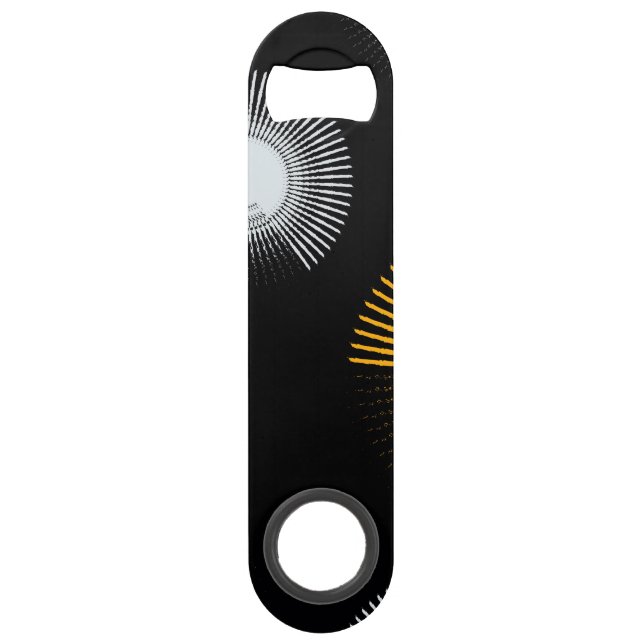 Modern, Cool, unique, trendy, urban brush strokes Bar Key (Front)