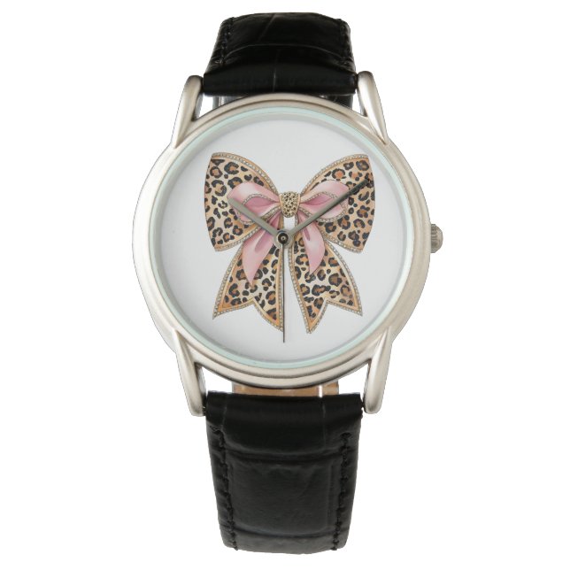 Modern coquettish bow  watch (Front)