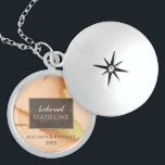 Modern Coral Abstract 💡 Inky Oil Wedding  Locket Necklace<br><div class="desc">Modern Coral Abstract 💡 Inky Oil Wedding – Chic & Vibrant 🥂 💌 Celebrate love with a stylish Inky Oil wedding ! This modern coral abstract is perfect for a wedding , featuring a trendy coral hue with artistic abstract details for a fresh, contemporary feel. Whether you're hosting a casual...</div>