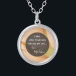 Modern Coral Abstract 💡 Inky Oil Wedding  Silver Plated Necklace<br><div class="desc">Modern Coral Abstract 💡 Inky Oil Wedding – Chic & Vibrant 🥂 💌 Celebrate love with a stylish Inky Oil wedding ! This modern coral abstract is perfect for a wedding , featuring a trendy coral hue with artistic abstract details for a fresh, contemporary feel. Whether you're hosting a casual...</div>